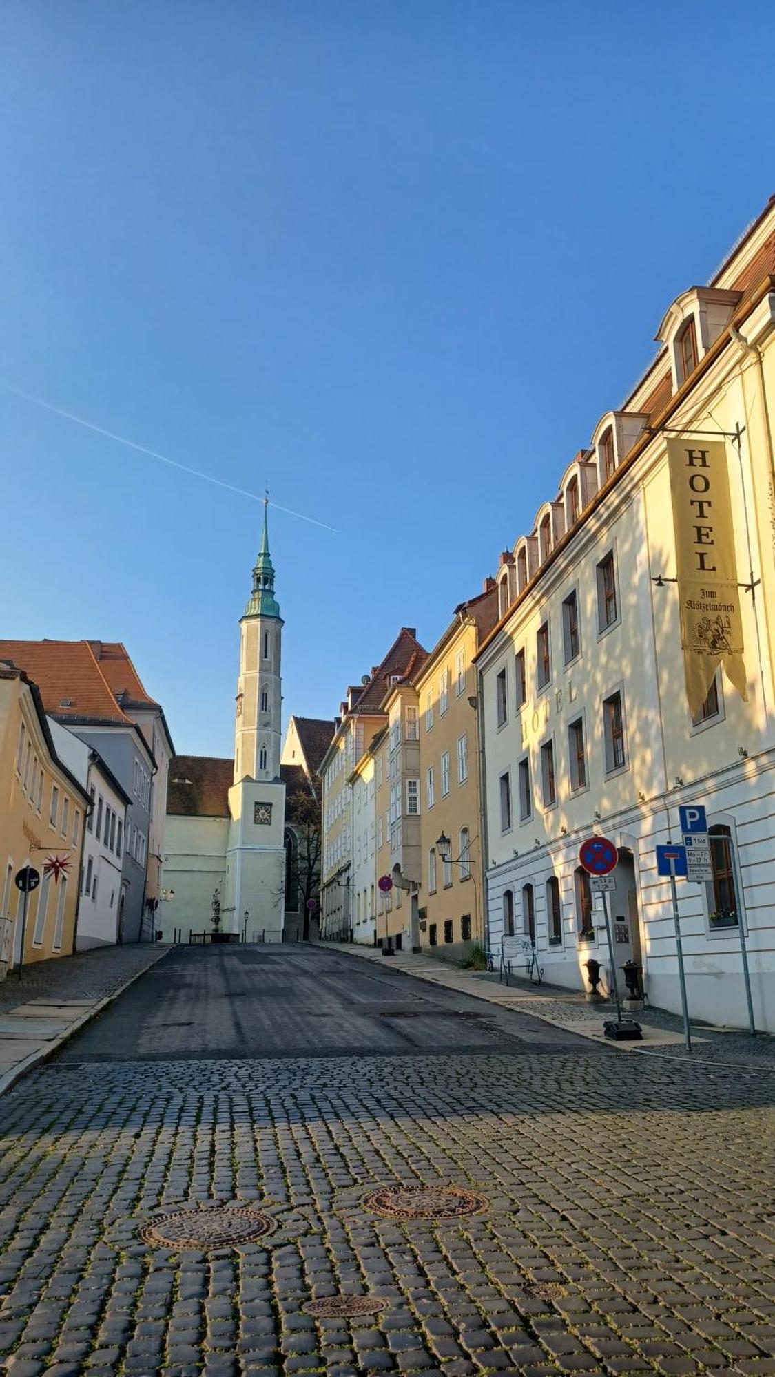 Hotel Zum Kloetzelmoench Görlitz Exteriör bild