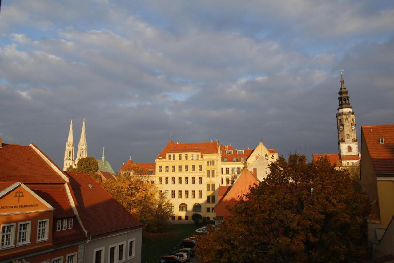 Hotel Zum Kloetzelmoench Görlitz Exteriör bild